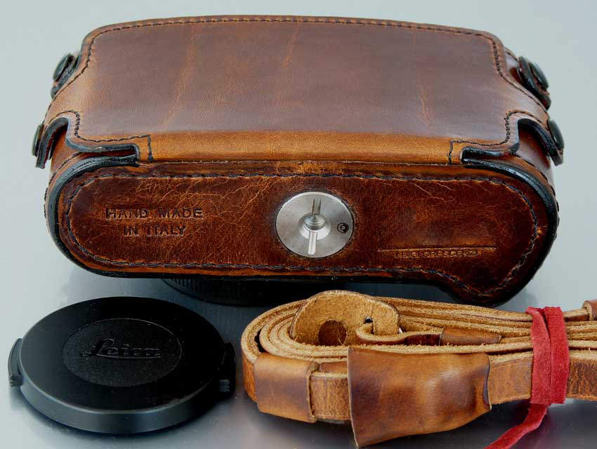 Leica Leitz Digilux cuero estuche Leather Soft case FITS Olympus XA xa4 4 18600/21 