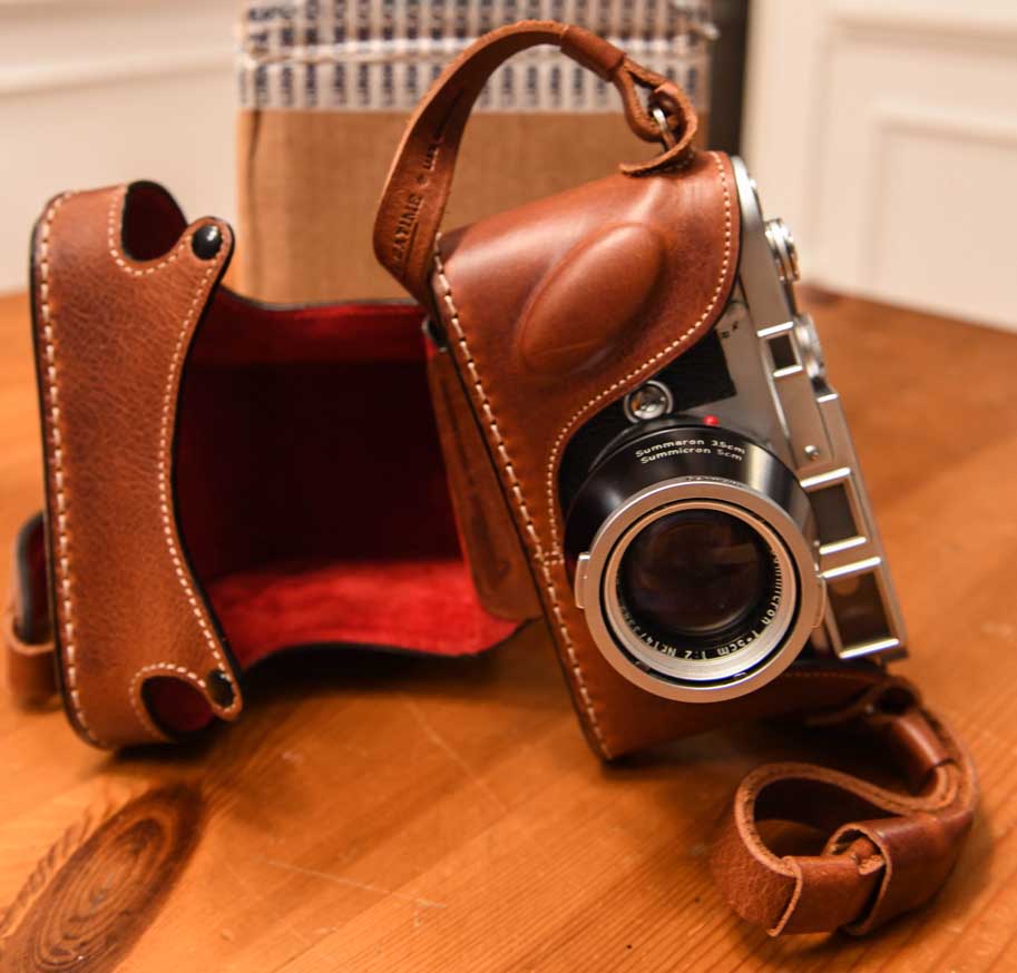 Leather Bag Shoulder Strap Repair Using Chicago Screws. Day 1312 